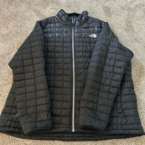 The North Face Black Quilted Jacket